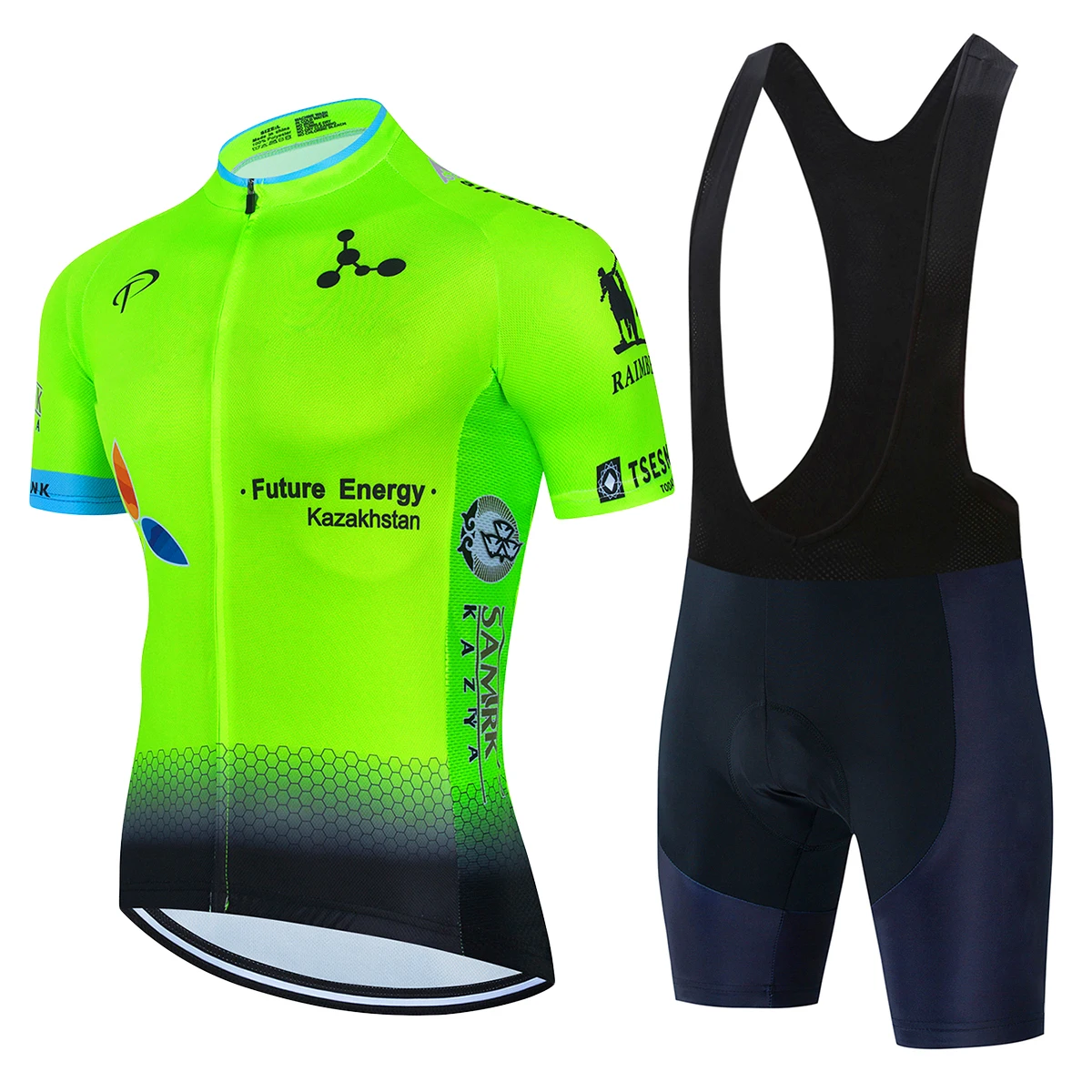 Conjunto de ropa de ciclismo profesional para hombre, conjunto de pantalones cortos deportivos para bicicleta de montaña, con corte láser, para verano, 2022