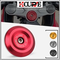 for honda cbr650r cb650r cbr650f cb650f motorcycle upper connecting plate screw cap and the front fork connecting plate