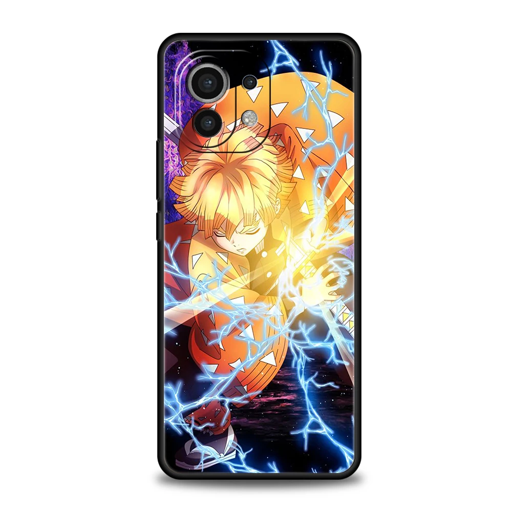 Demon Slayer Kimetsu No Yaiba Phone Case For Xiaomi Mi X3 X4 NFC F3 M3 M4 GT Note 9T 10T 10 11 Ultra 11T 11X 12 Pro Lite Shell