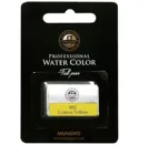 Акварельная краска Mungyo Gallery  большие кюветы, в блистере цвет лимонно-желтый