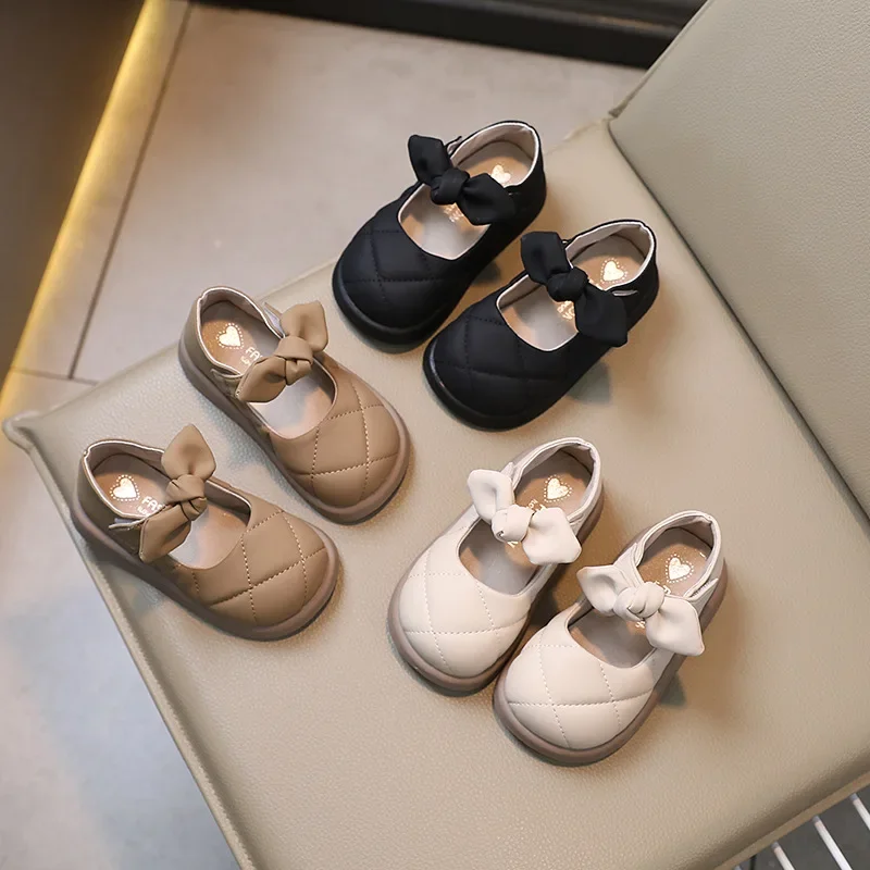 Детская Кожаная Обувь Для Девочек