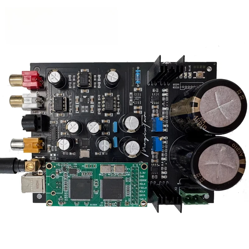 Фото Плата декодера ESS ES9039Q2M ЦАП с блоком питания Bluetooth USB-вход HIFI аудиофильское качество звука PRO №2