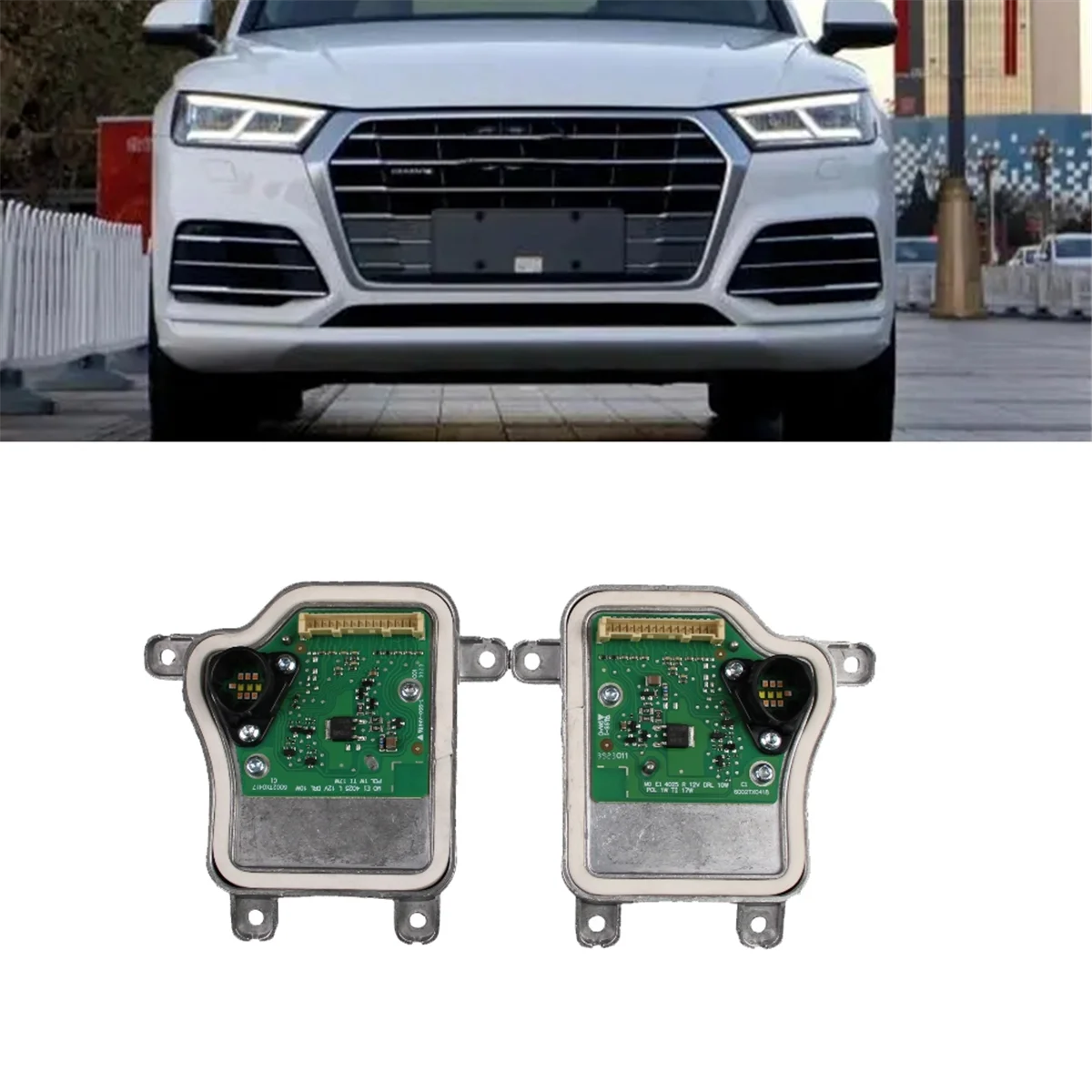 Правая фронтальная фотография Φ модуль источника 80A998474C для Audi Q5 SQ5 3.0L 2017-2020 блок