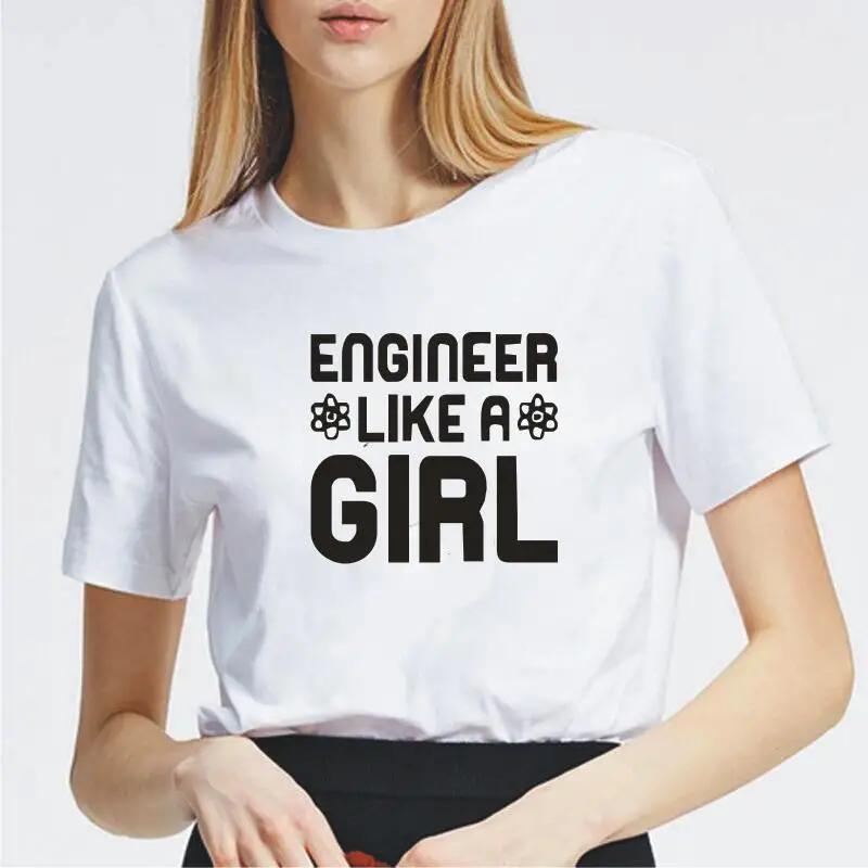 

Ladies Loose Cotton T-shirt Summer Short Sleeve Street Funny Tee Shirt Women Tops Casual Harajuku Letter T Shirts