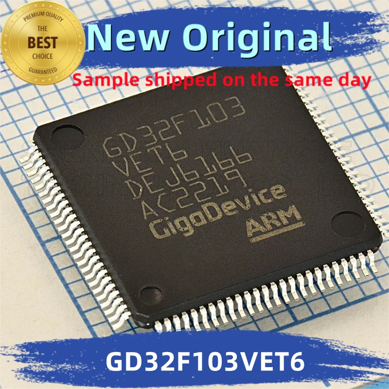 

Интегральная микросхема GD32F103VET6 GD32F103V GD32F103 GigaDevice MCU, 100% новый и оригинальный BOM, 5 шт./партия