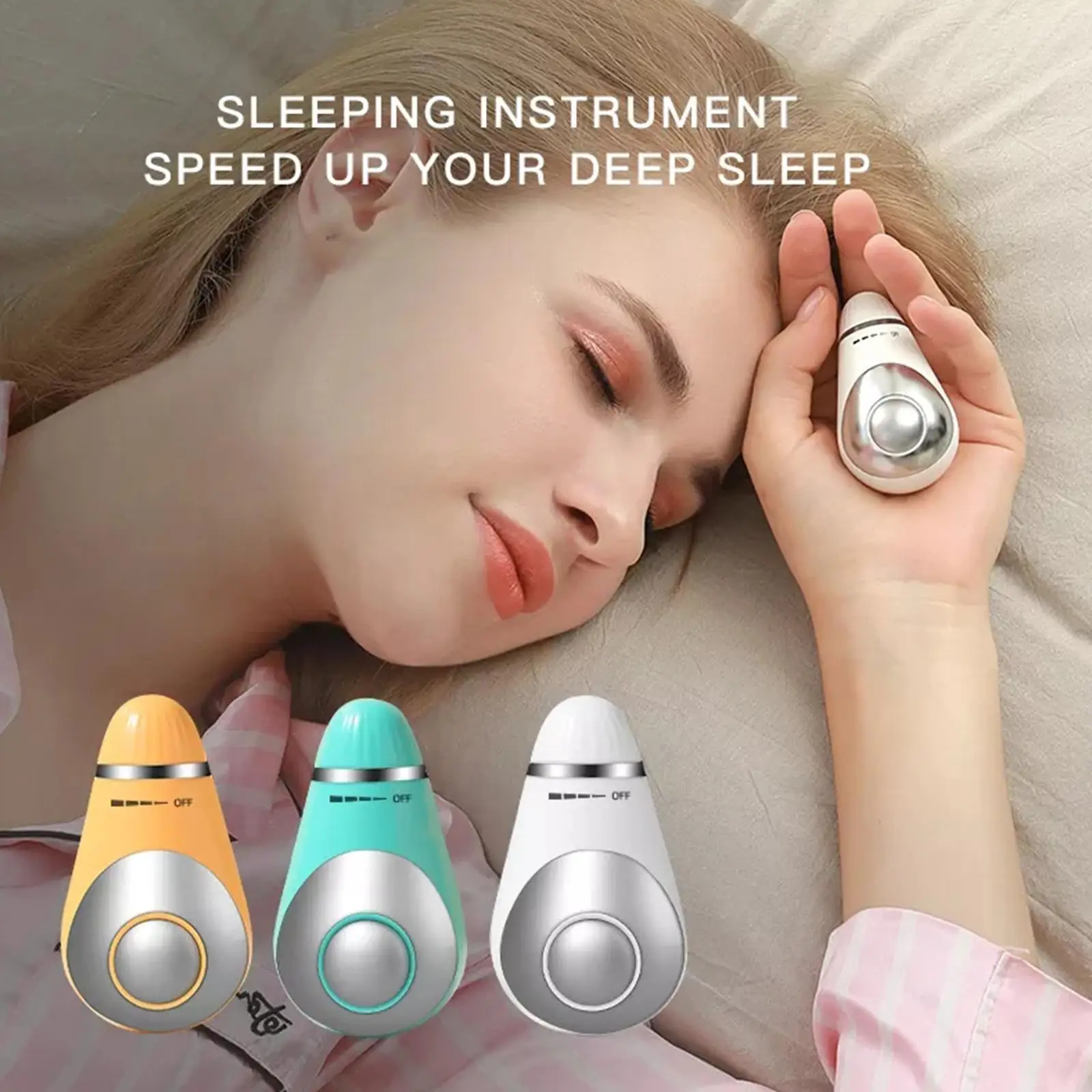 

Ультразвуковой инструмент Slimwe в форме тела для сна, стимулирует и снимает напряжение, беспокойство, усталость, снимает напряжение в голове, ...