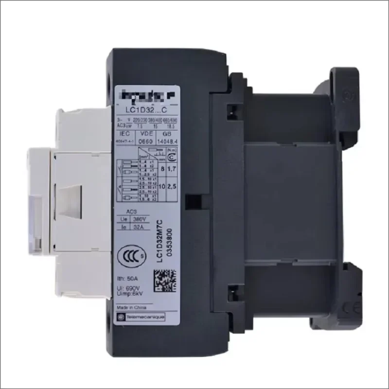 Контактор LC1D09 LC1D12 LC1D18 LC1D25 LC1D32 LC1D40 LC1D63 LC1D170/LC1-D170/LC1D65/LC1-D65