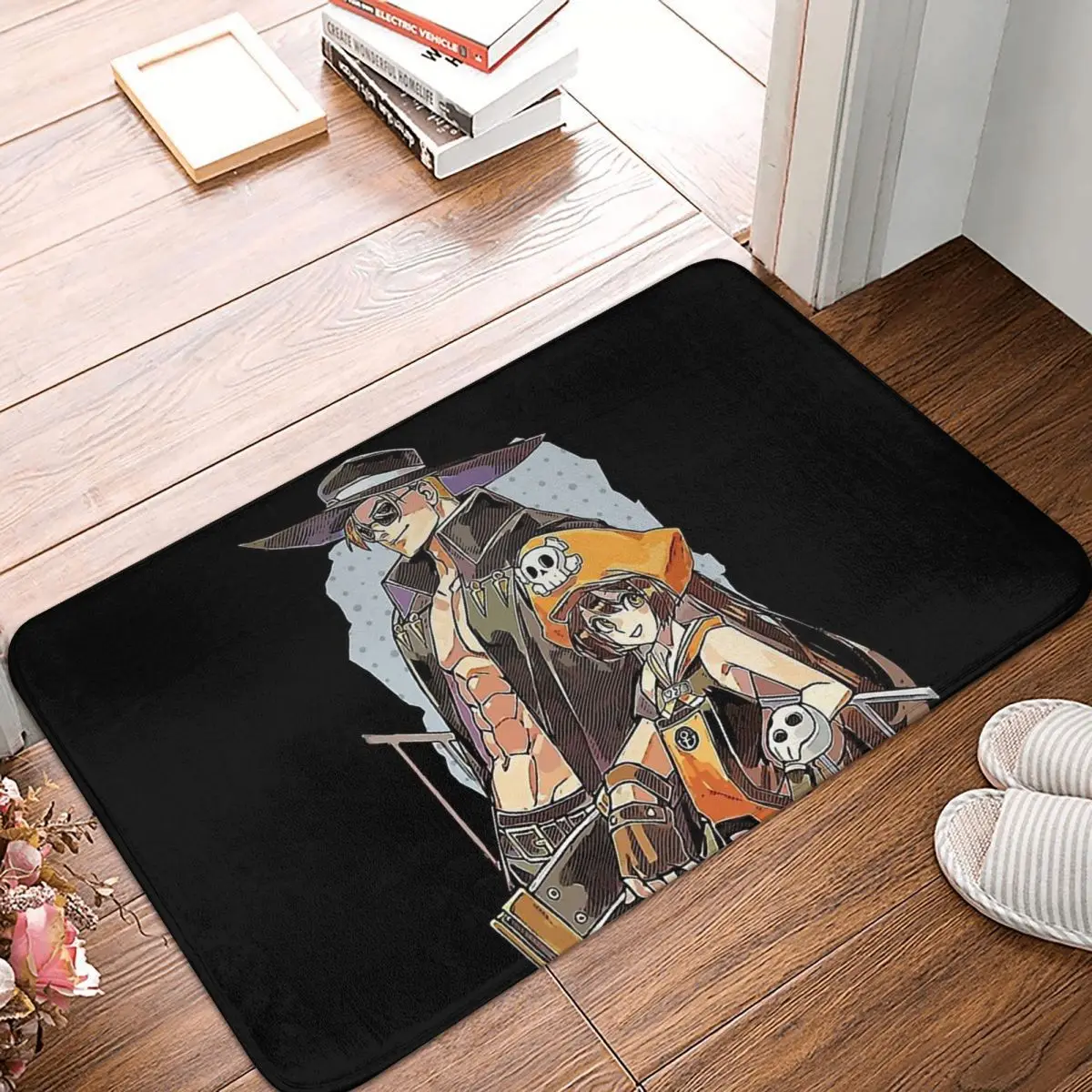 

Guilty Gear Anti-Slip Doormat Living Room Mat May Floor Carpet Welcome Rug Indoor Decorative