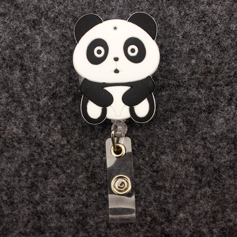 

Брелок-ретрактор FUNNYDOG с пандой