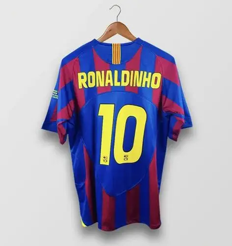 

Maillot de FOOTBALL rétro, 1996 1997 2007 2008, RONALDINHO, stoichku, RONALDO 96 97 07 08, en STOCK