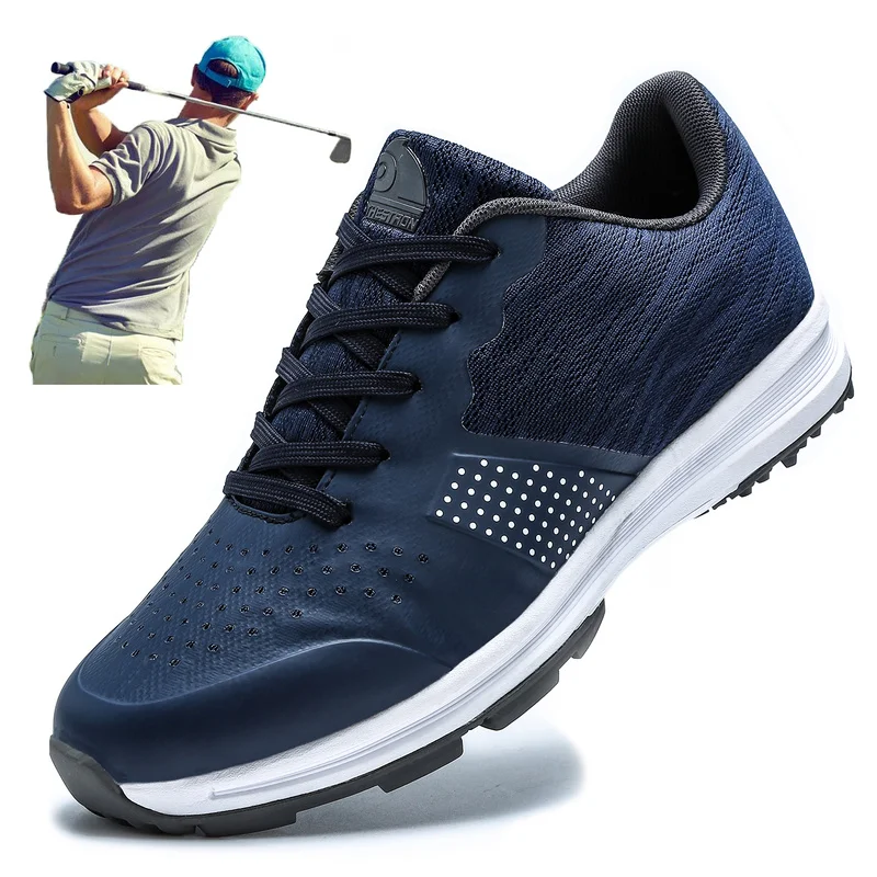 

2023Professional Golf Shoes for Men Waterproof Outdoor Golf Sport Trainers Mens Big Size Spring Summer Golf Sneakers