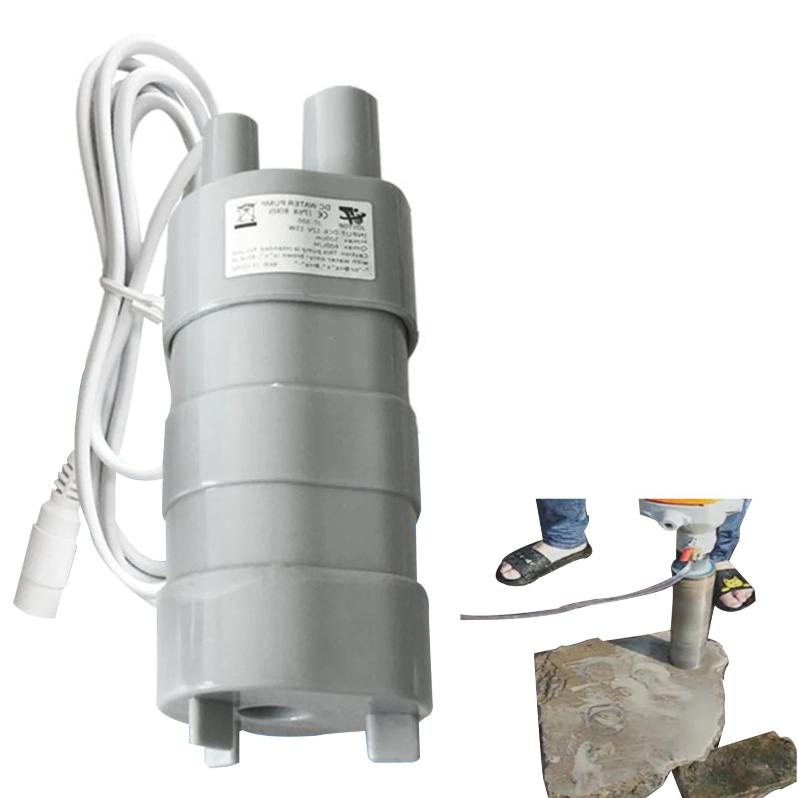 

Submersible Water Pump Fish Tank Pump 12v Micro Submersible Pump For Fish Tank Low-Noise Miniature Water Pump For Groundwater