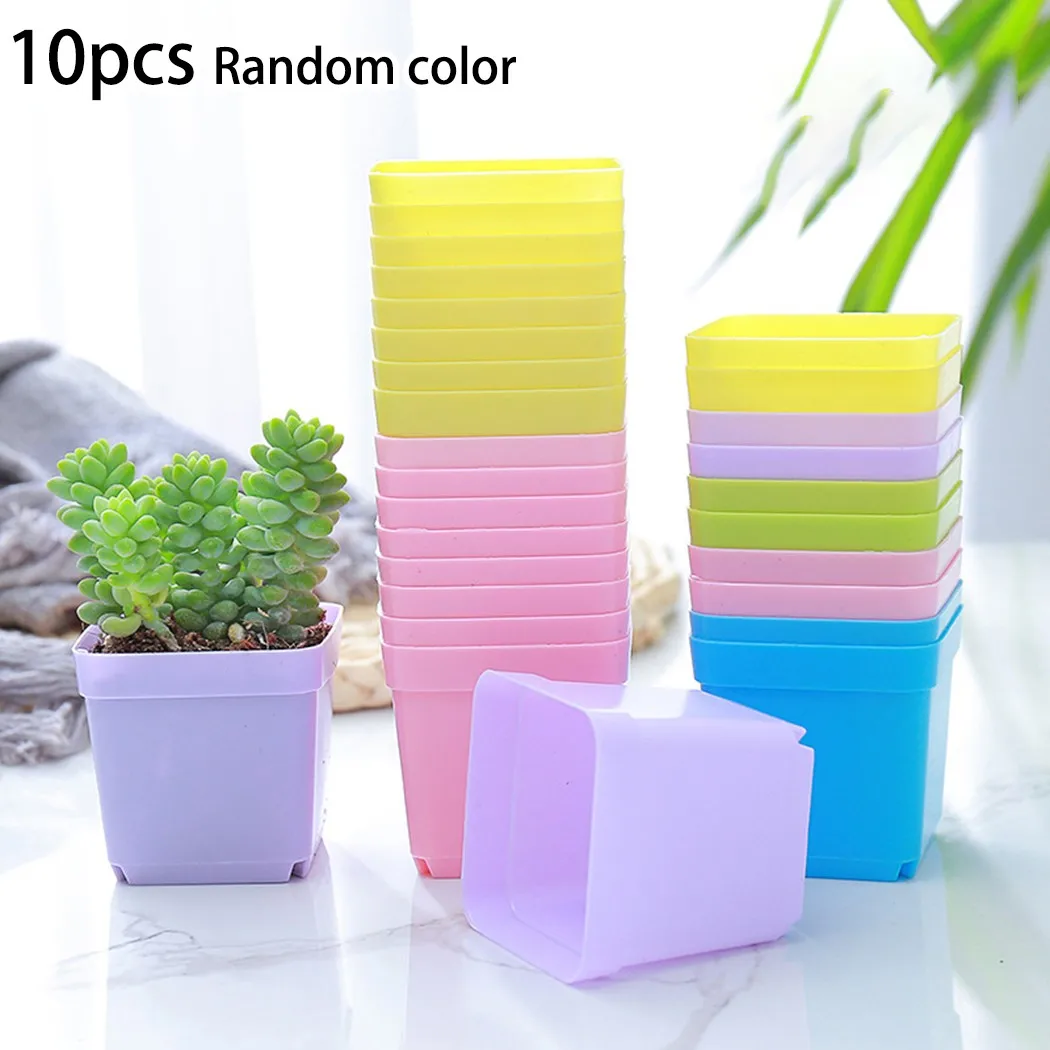 

Succulent Plants Flower Pots Decoration Indoor Garden For Office Desktop Mini Vase Plant Nursery Pot Home Accessories
