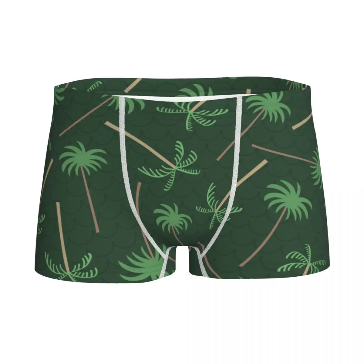 

Boys Tropical Palm Trees Boxer Shorts Cotton Young Breathable Underwear Children's Panties Funny Teenagers Underpants