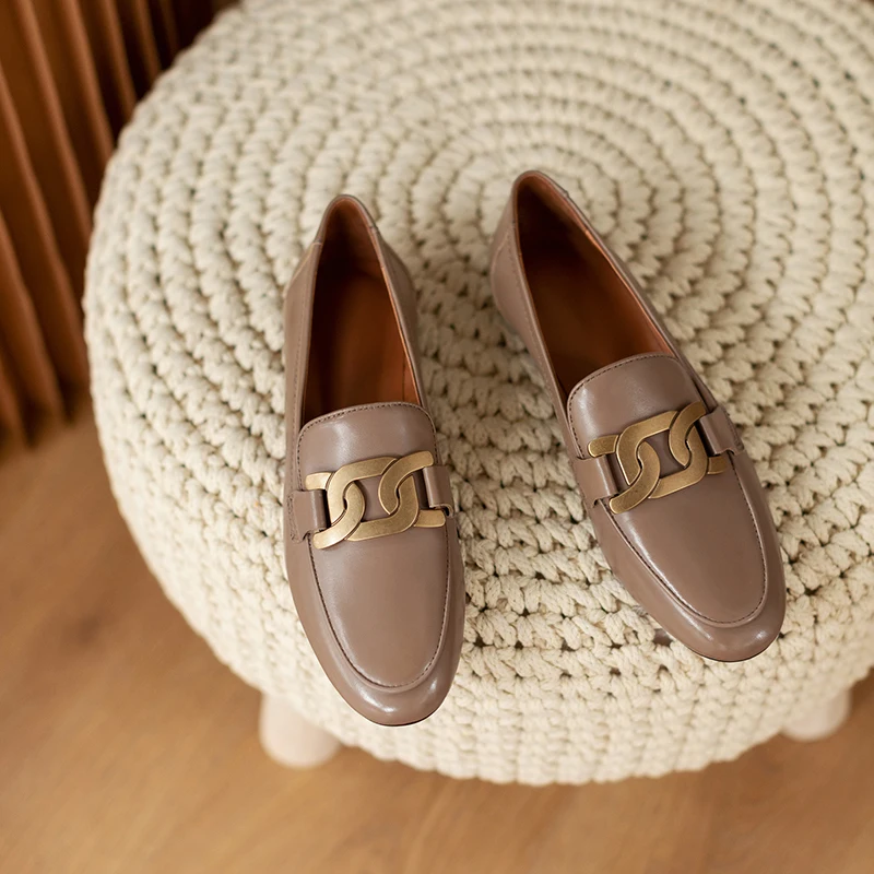 Женские лоферы 2022 женские детская замшевая обувь из воловьей кожи женская на