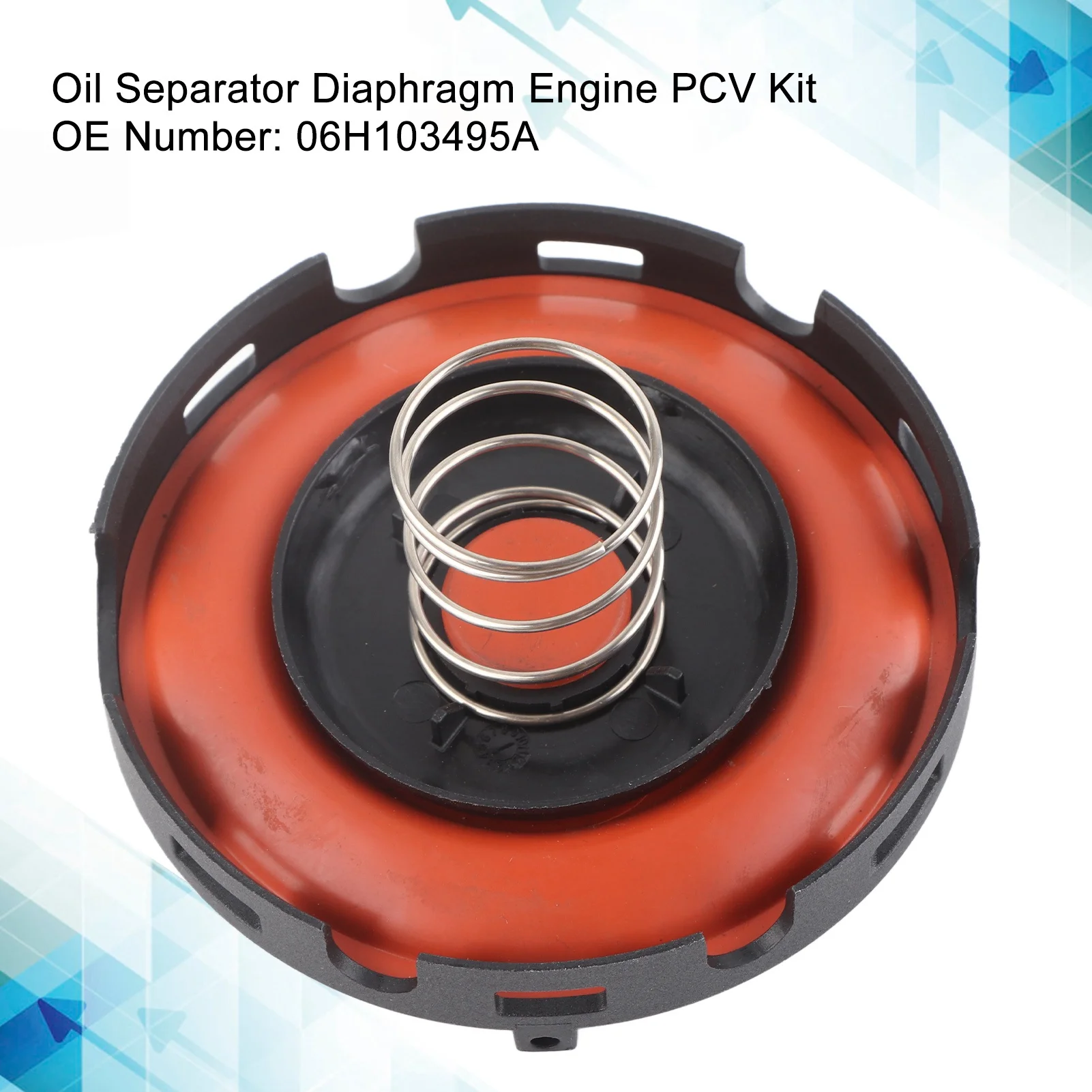 Автомобильный клапан PCV комплект диафрагмы 06H103495A износостойкий маслоотделитель