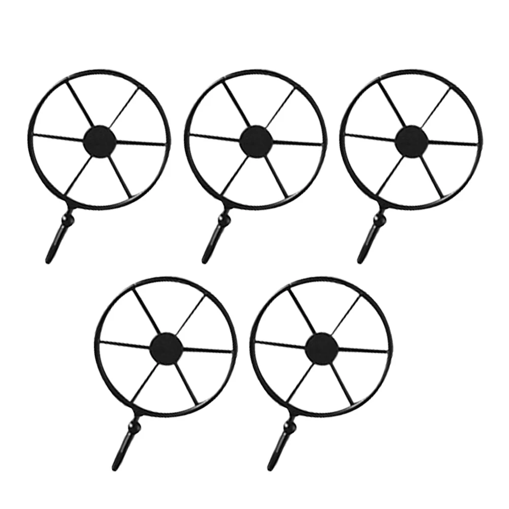 

5Pcs Wall-mounted Hook Clothes Hook Home Hanging Hook Wall Towel Storage Hook