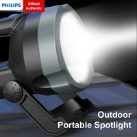 Philips Bright Spotlights Outdoor Powerful Rechargeable Camping Fishing Light with Adjustable Stand Strong Long Range Flashlight