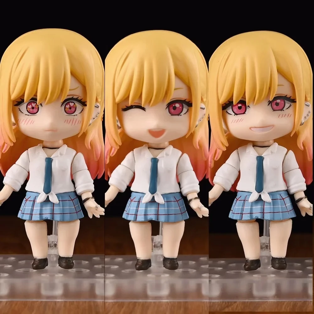 

10CM My Dress Up Darling Anime Figure Kitagawa Marin Ver.Q #1935 Action Figure PVC Collectible Model Doll Toys for Gifts