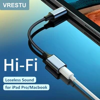 usb c to 8 pin adapter type c aux audio for apple headphone converter for ipad pro macbook mac book laptop connector hifi sound
