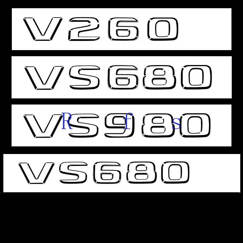 3D ABS письма, крышка багажника, фотосессия Maybach V Class W447 MPV V200 V220 V250 V250d V250L V260 V260L 4matic