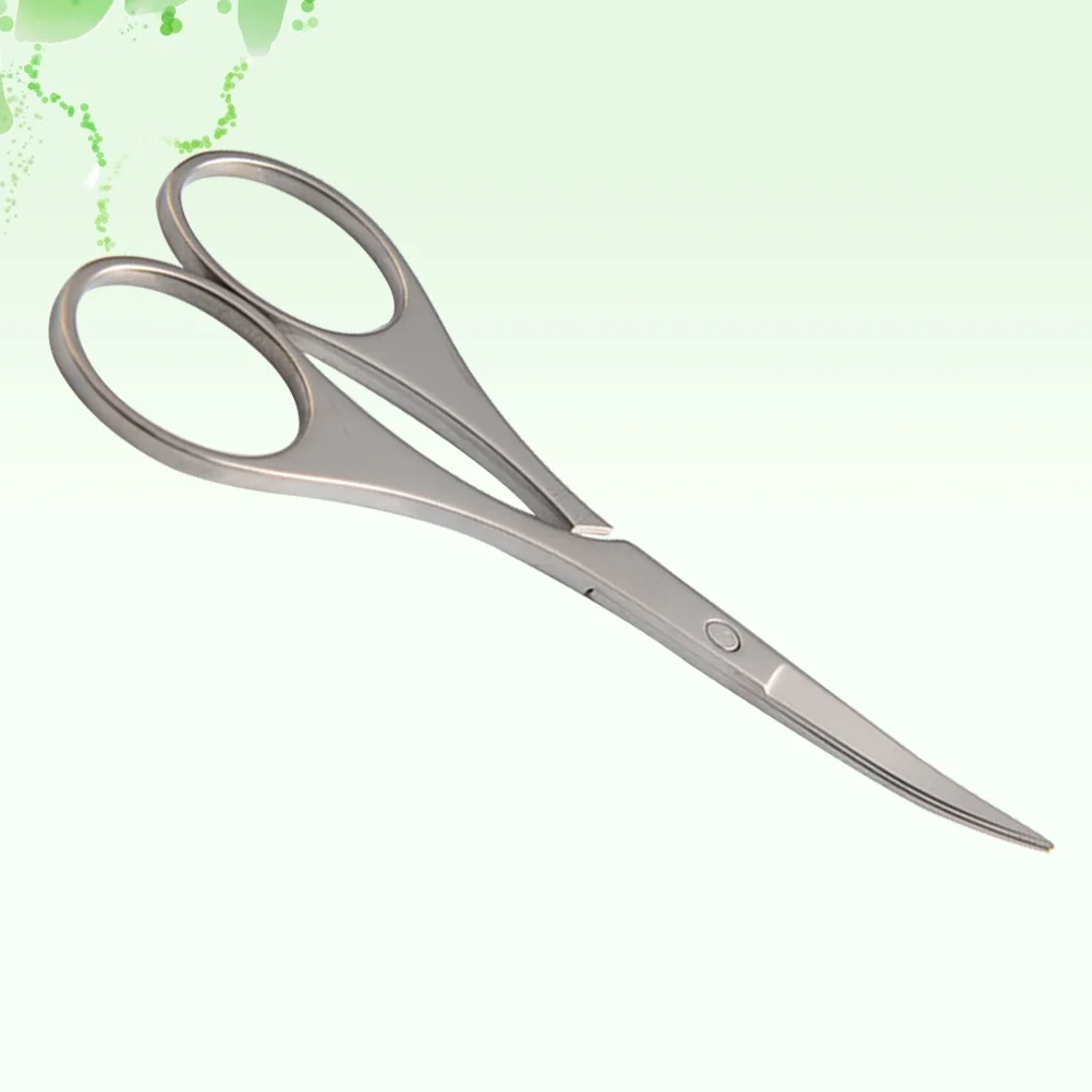 

1pc Nose Hair Men Woman Professional Stainless Steel Curved Craft for