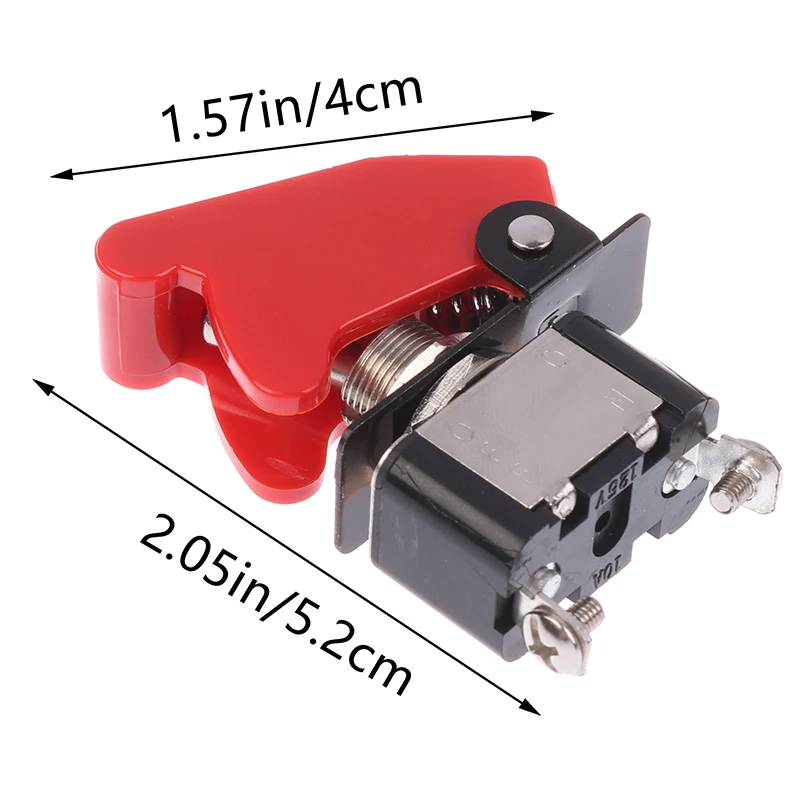 Универсальный тумблер KN3A-101 1 шт. 2 гайки кулисный рычаг контакта передачи ВКЛ-ВЫКЛ