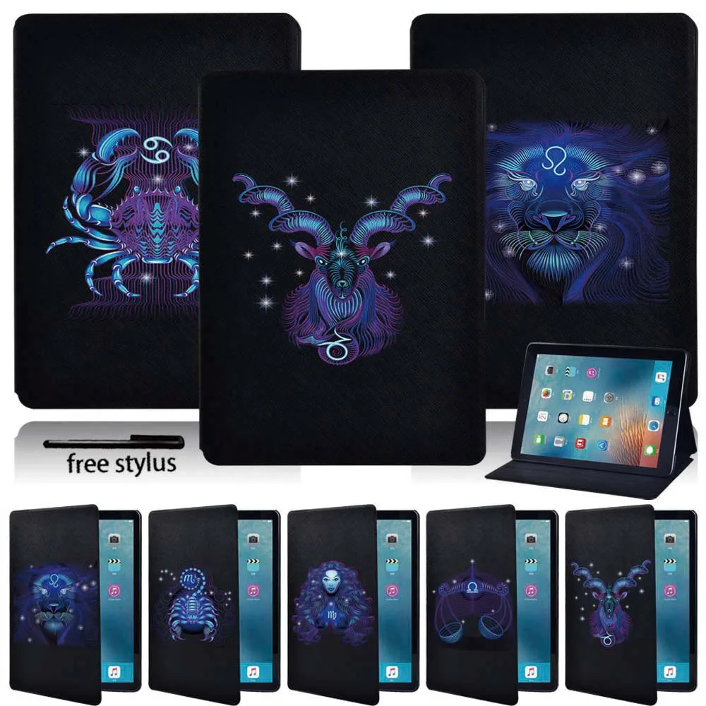 

Чехол для планшета Apple IPad Air 1 2 9,7 дюйма/Air 3 10,5 дюйма 2019 /Air 4 2020/Air 5 2022 10,9 дюйма, защитный чехол из искусственной кожи с подставкой