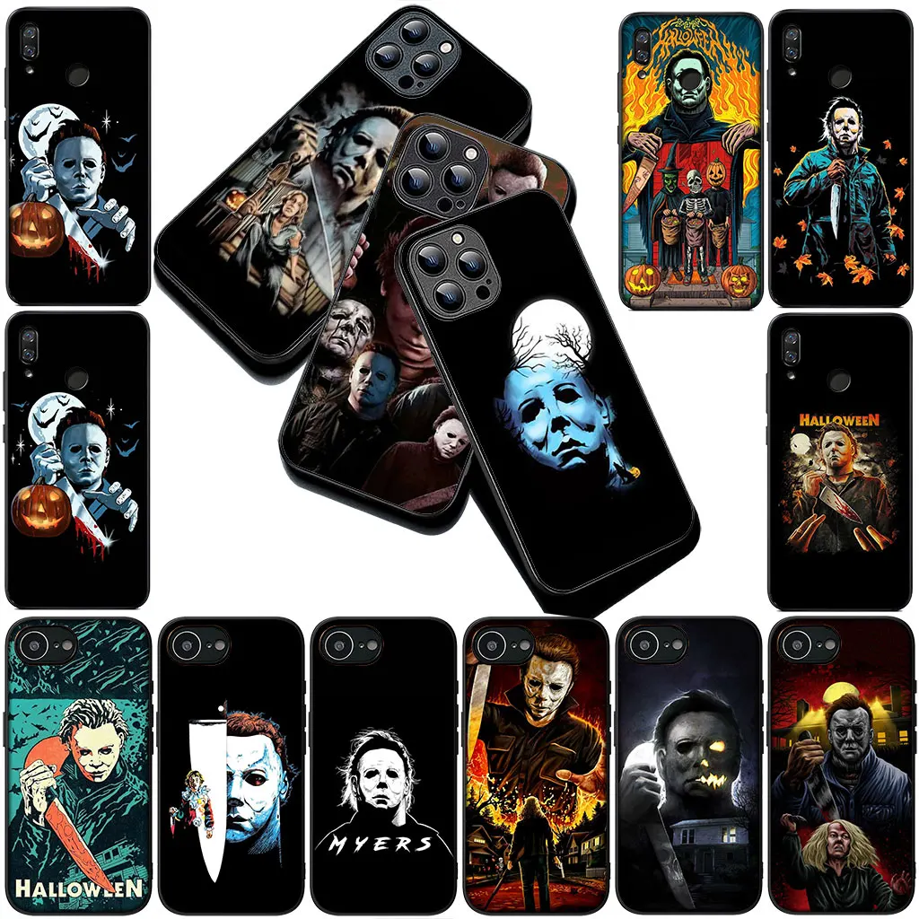 Чехол Halloweens Curse Of Michael Myers Мягкий чехол для телефона Motorola Moto E14 E15 G04 G05 G14 G34 G35 G84 G24 A54 G15 Power E22 (art.: 3920d366203ed) - 3920d366203ed