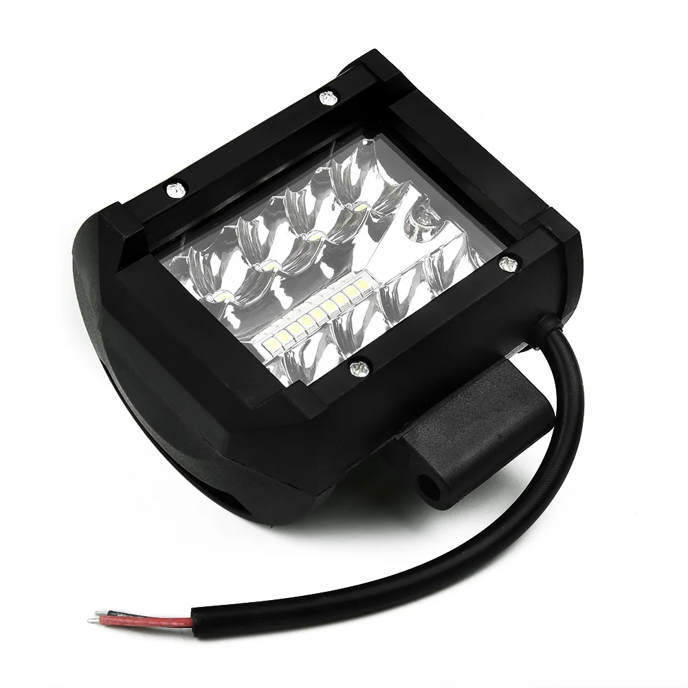 

1pcs 60W LED Work Light Bar Flood Spot Lights Driving Lamp Offroad Car Truck SUV Waterproof Reversing Lights Daytime Run Lights