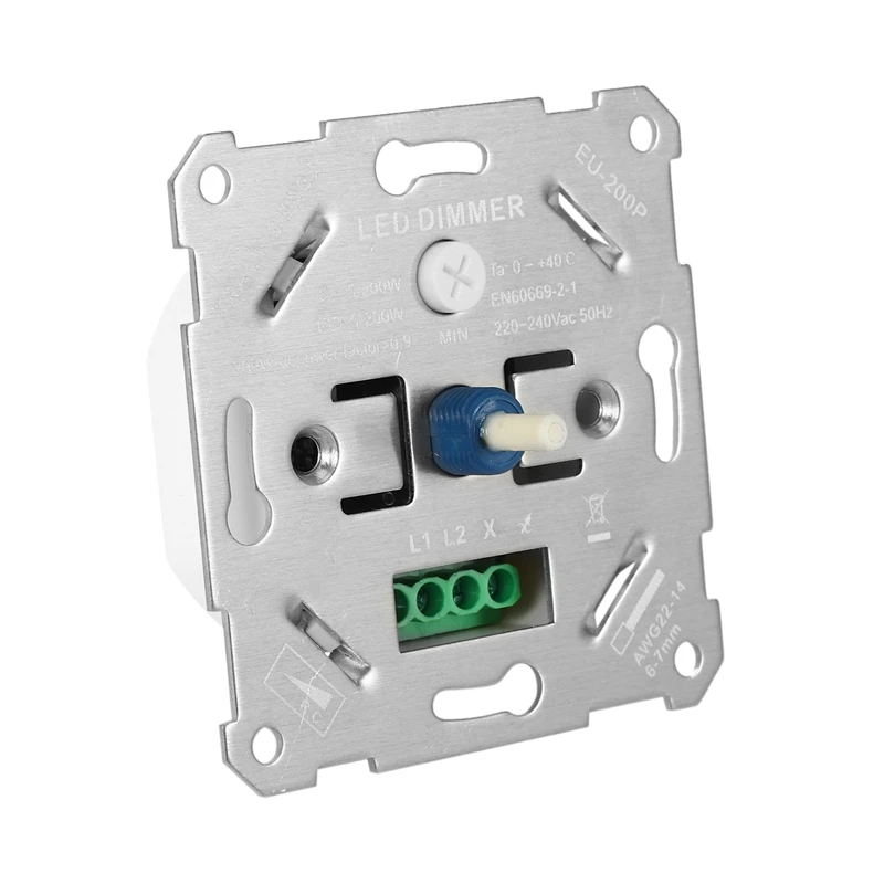 200 Вт Triac диммер в переменного тока Диммируемый светодиодный выключатель света с