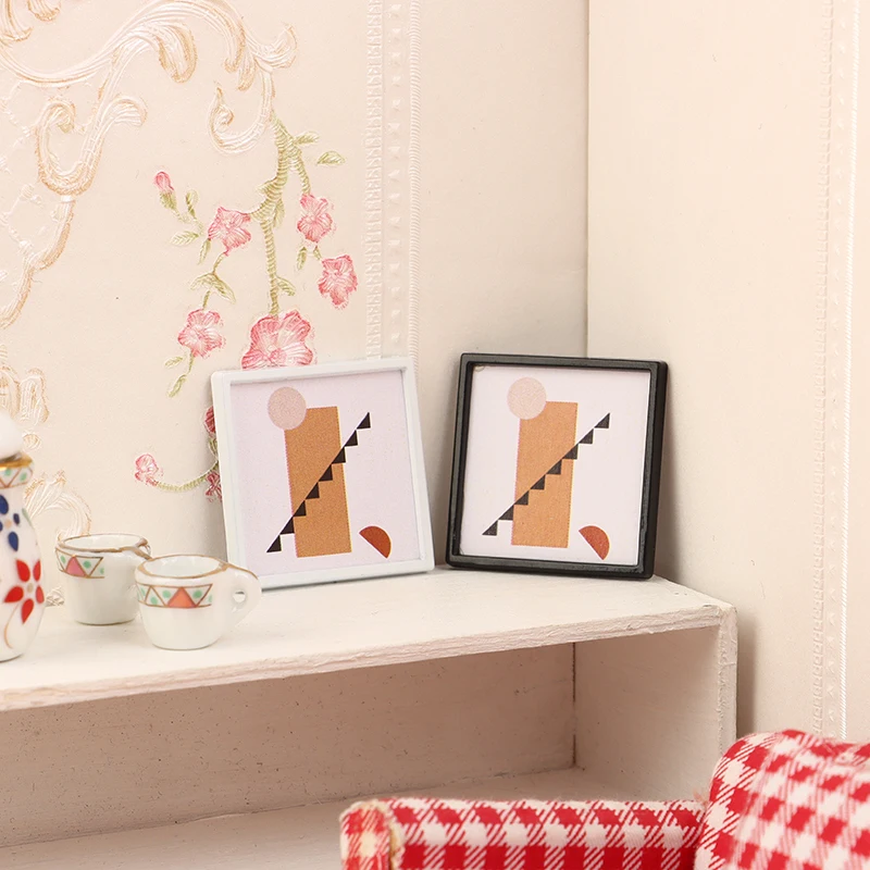 Винтажная картина в масштабе 1:12 Настенная для кукольного домика миниатюрные