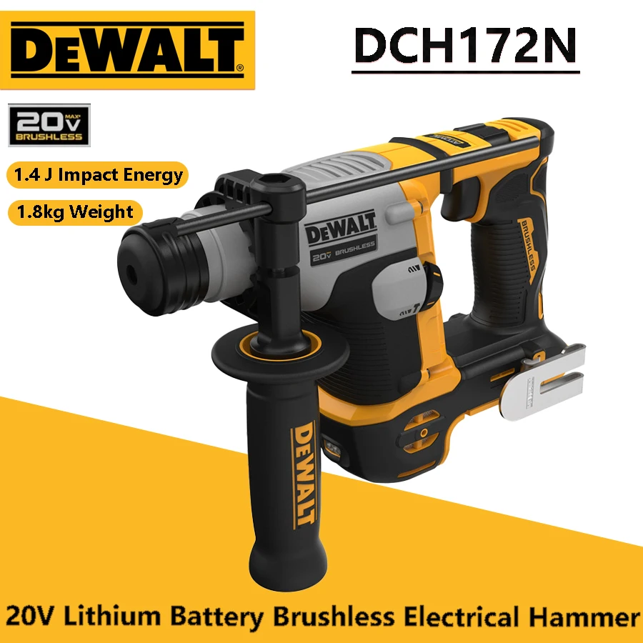 Аккумуляторная ударная дрель DEWALT DCH172N 20 В MAX ATOMIC