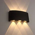 Настенный светильник наружный сенсор 10 Вт 8 Вт 6 Вт балкон Ip65 настенные бра Cree Led спальня гостиная Настенный декор наружные светильники