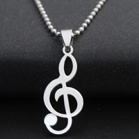 new jewelry mens necklace titanium steel pendant stainless steel korean version long necklace girls sweater chain