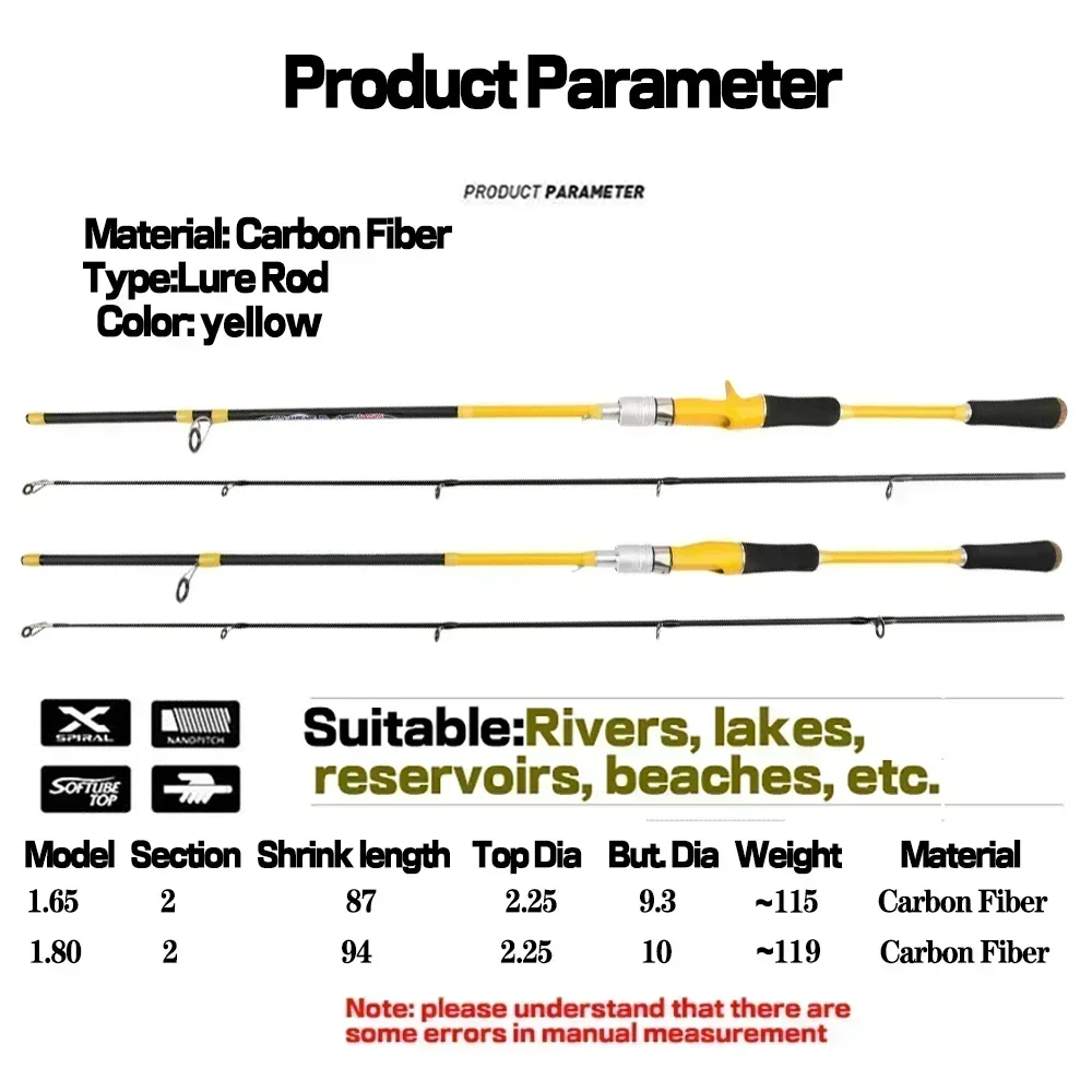 Спиннинг для заброса приманки GHOTDA 1 65/1 8 м