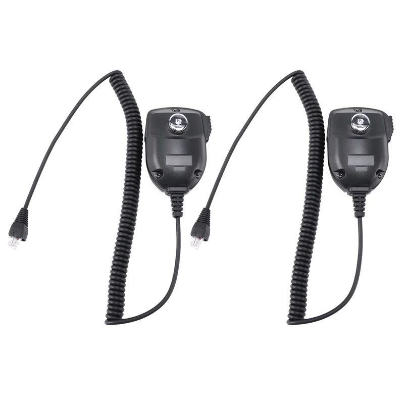 

2X портативная рация, стандартный Мобильный микрофон, динамик для Vertex Yaesu, MH-67A8J 8 штырьков, Φ, двухстороннее радио