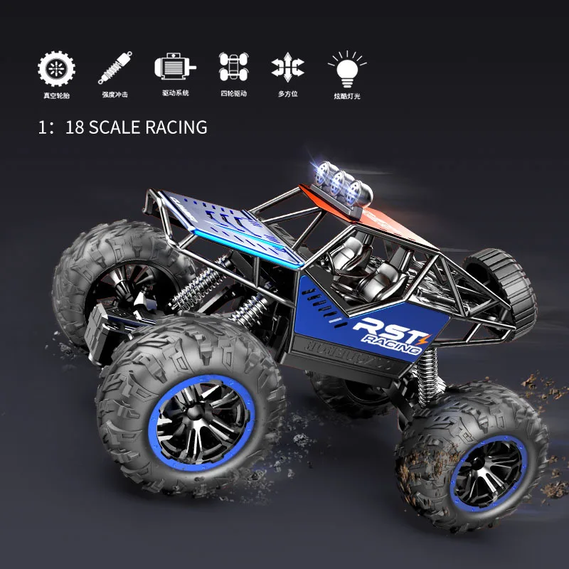 

Children's Remote Control Car Climbing Car Charging Electric Remote Control Car Toy Alloy Off-road Car Bigfoot Monster Rc Cars