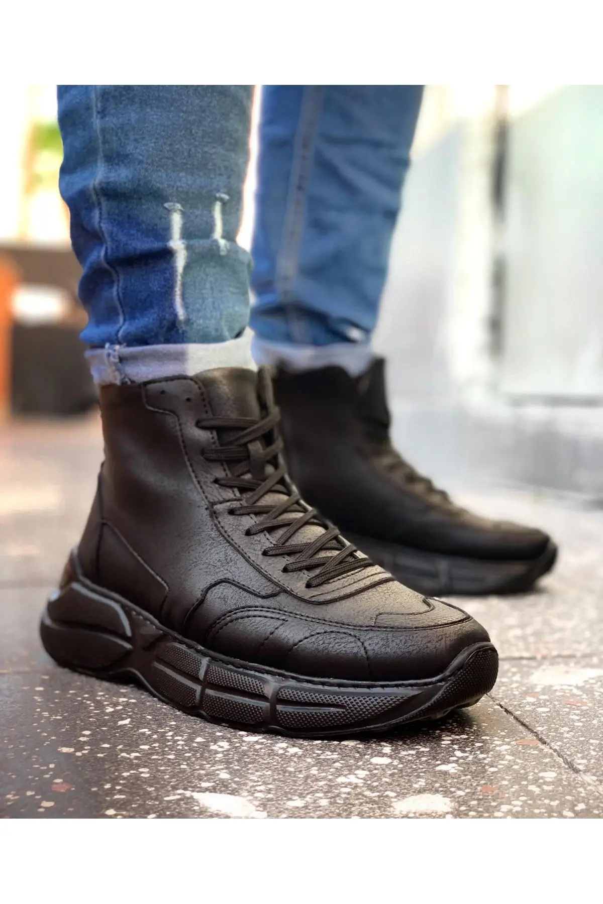 

Men Boots Platform Shoes Winter Designer Tactical Ankle Chelsea Steel Rain Casual Snow Luxury Sneakers For 2021 Airsoft Non-Leather Biker Man Black Mens Snickers Canvas Spring Autumn Mans Breathable Orthopedic Fashion