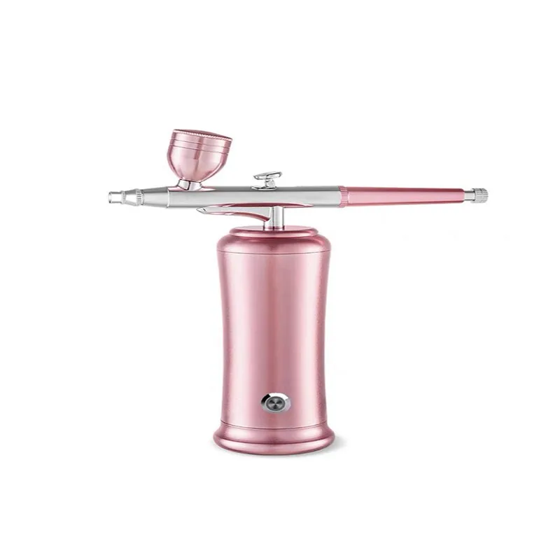 

Moisturizing Beauty Machine Air Brush Sprayer Portable USB Charging High Pressure Water Oxygen Wireless Airbrush