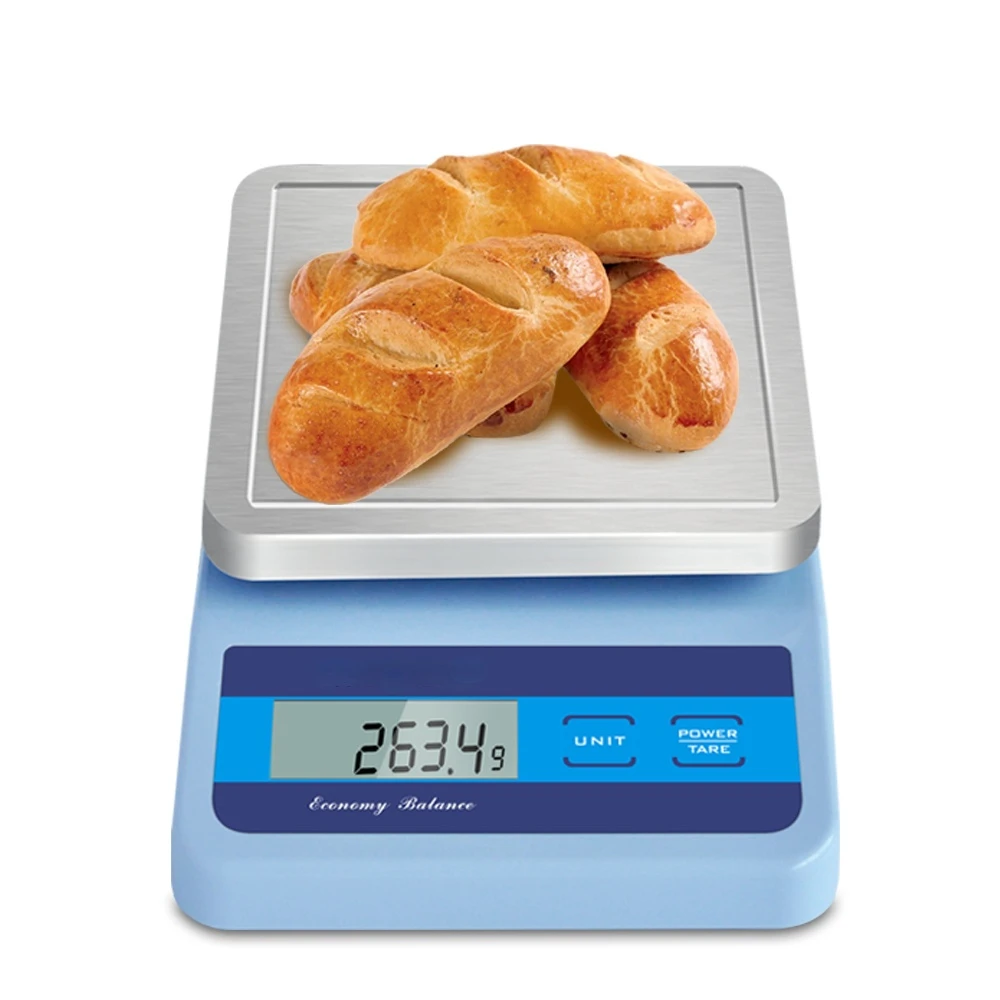 

10kg 0.1g Lab Precision Balance with LCD Food Rice Fruit Electronic Precision Kitchen Scale 10KB1EB