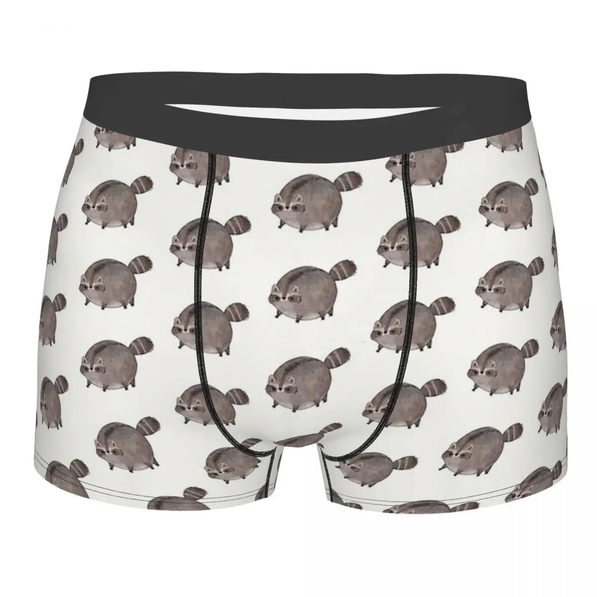 

Raccoon Procyon Lotor Animal Chubby Trash Panda Underpants Homme Panties Man Underwear Ventilate Shorts Boxer Briefs