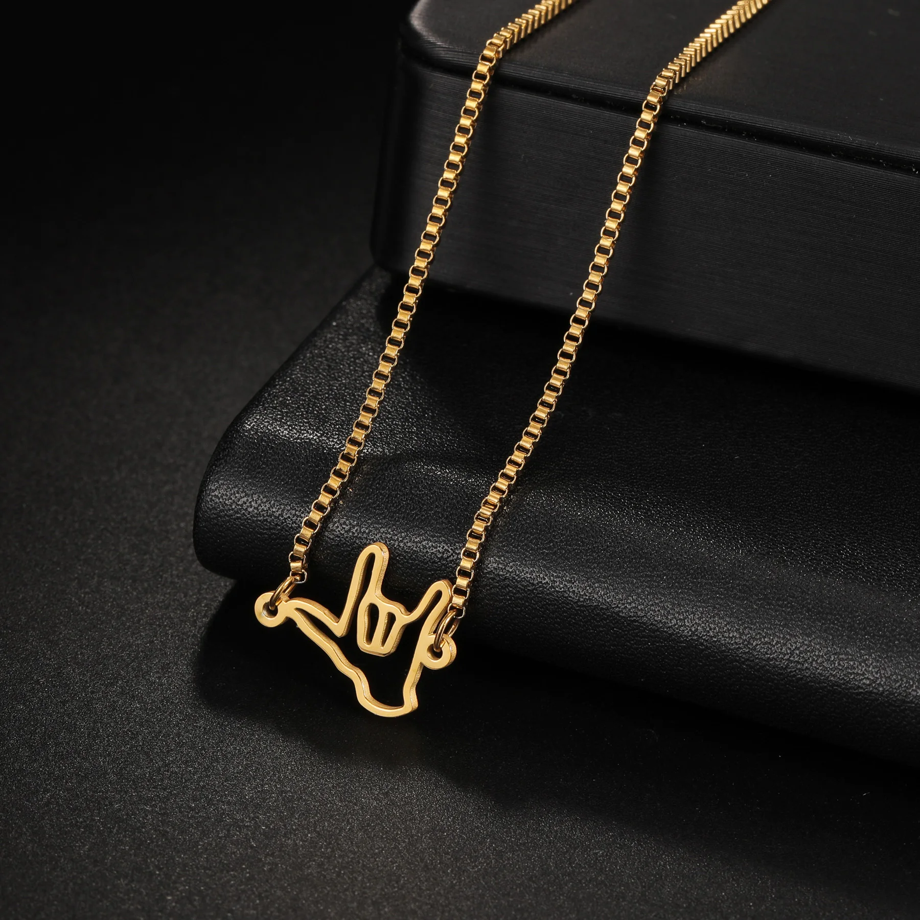 Персонализированное ожерелье Atoztide с жестами для женщин ожерелье-чокер из