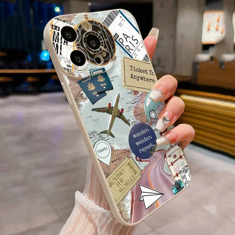 Фото Чехол для Xiaomi 11 Lite 5G NE Mi 14T 14 13T 13 12T 12 Poco F6 F5 X5 X6 X3 M6 Pro4G Travel Element Pattern Eye Design Чехол для телефона №4