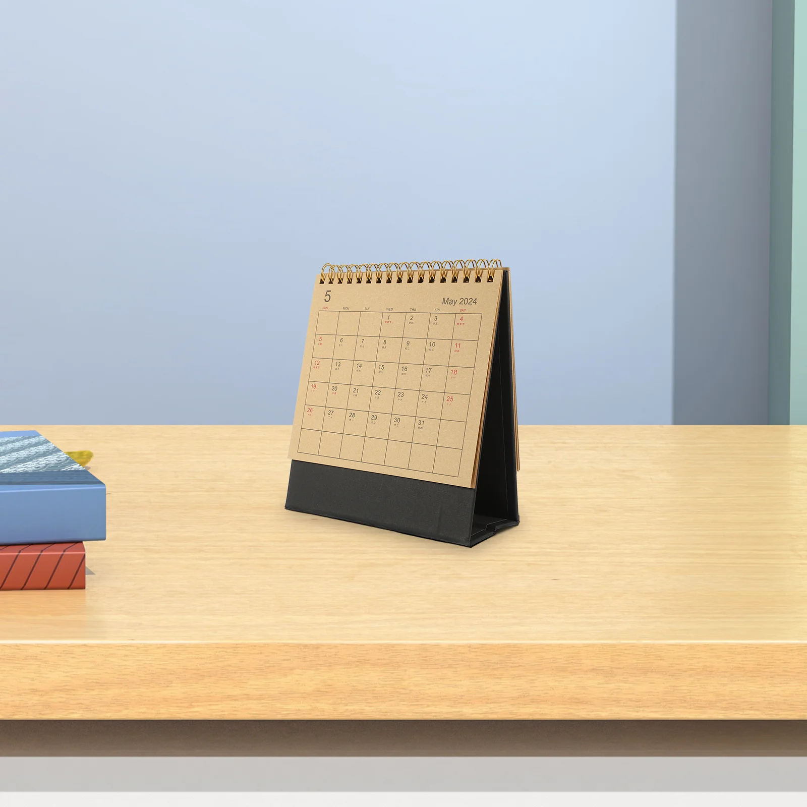 

Office Table Calendar Paper Made Desk Calendar Vintage 2024 Calendar Office Supply