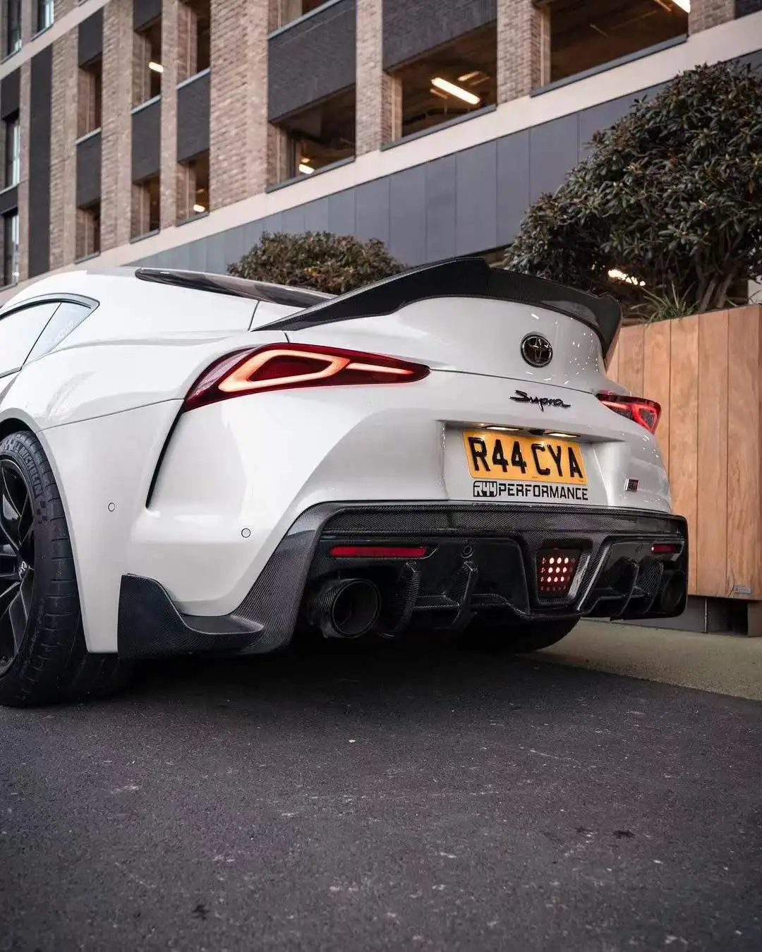 Верхняя маска для губ автомобильные аксессуары Toyota GR Supra A90 MK5 задний спойлер