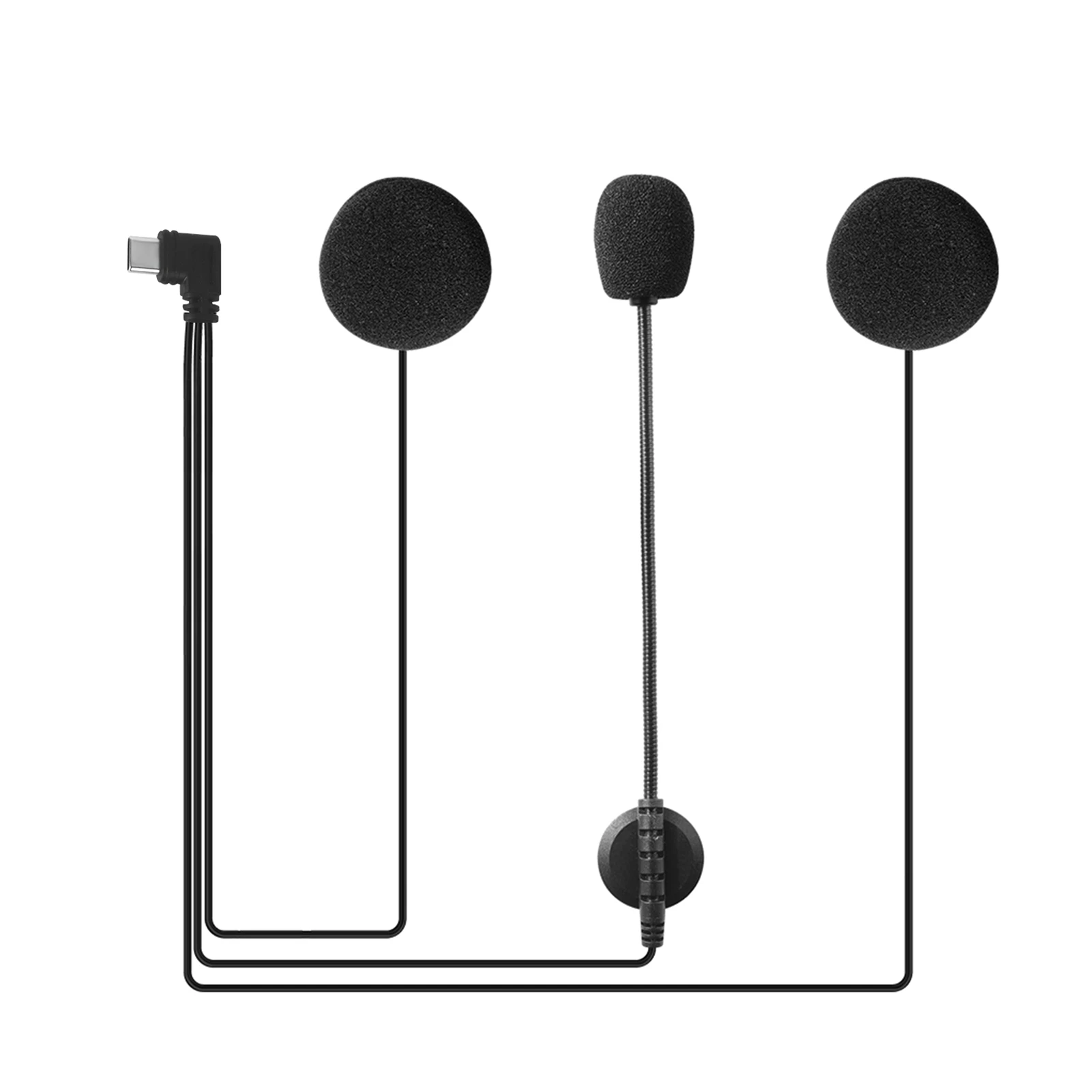 

Оригинальная Мотогарнитура EJEAS V6 PRO + V4PLUS V7 Q7 Q8 Type-C С Динамическим Микрофоном И Дополнительным Креплением