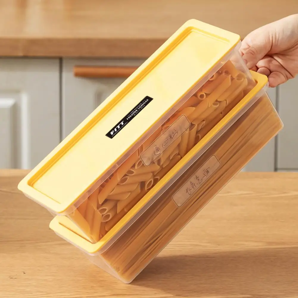 Контейнер для хранения лапши микроволновая Герметичная крышка прямоугольный