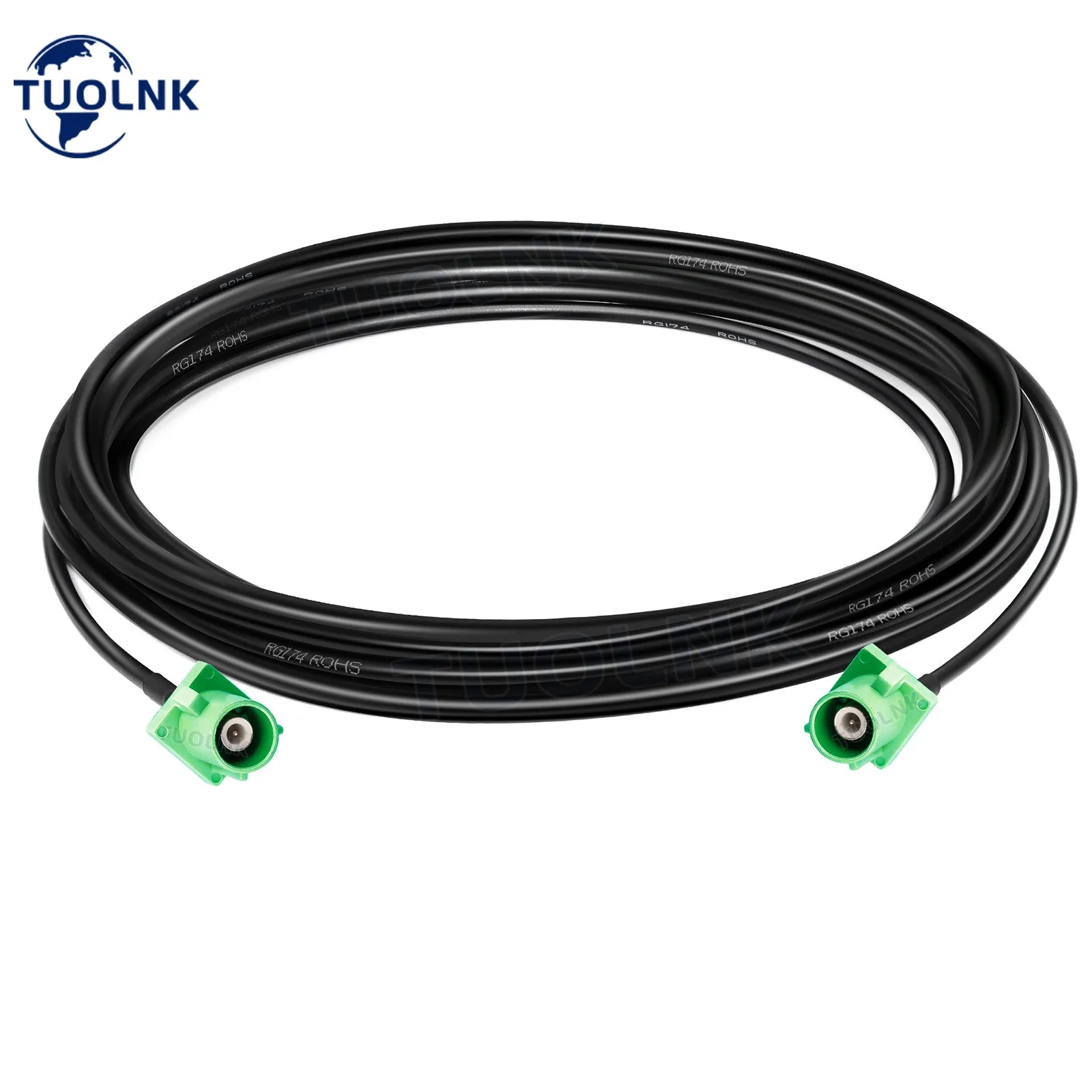

Fakra N Cable RG174 Fakra N Male to Male Coaxial Cable Car Radio Antenna Extension Cable Radio Pigtail Cable 15cm 20cm 5M 8M