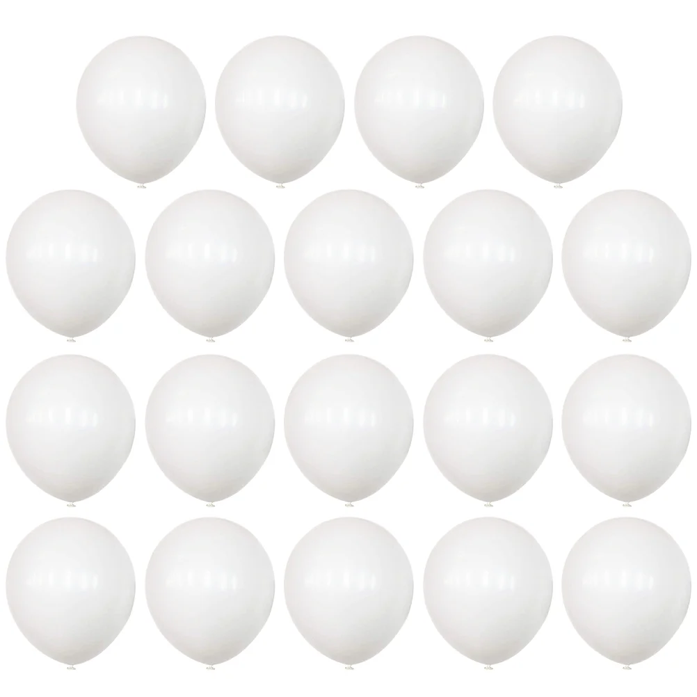 

Happy Birthday Wedding Balloons Decorations Reception White Party Supplies Festival
